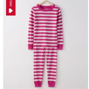 Hanna Andersson Striped Long John PJ Set